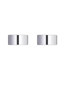 Circular Wall Taps - Polished Chrome Meir