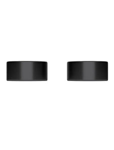 Circular Wall Taps - Matte Black Meir