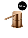 Round Deck Mounted Mixer - Lustre Bronze Meir