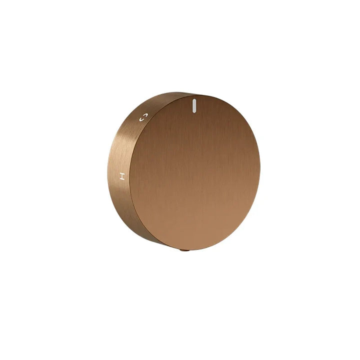 Progressive mixer (in-wall body and Trim set) - Lustre Bronze