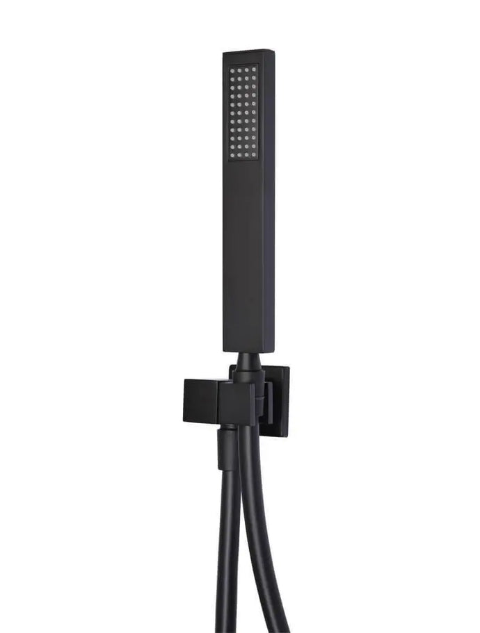 Meir Square Hand-shower on Bracket - Matte Black