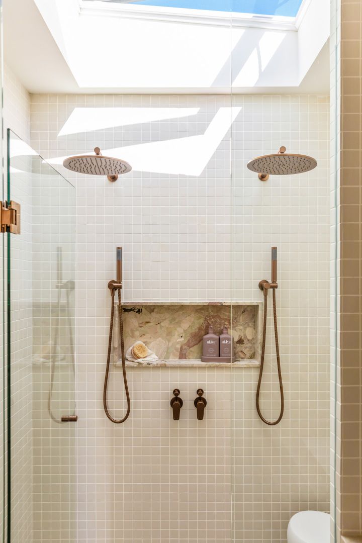 Round Diverter Mixer Paddle Handle Trim Kit (In-wall Body Not Included) - Lustre Bronze