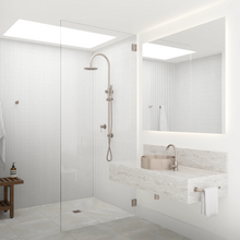 Load image into Gallery viewer, Glass to Wall Shower Door Hinge - Champagne Meir
