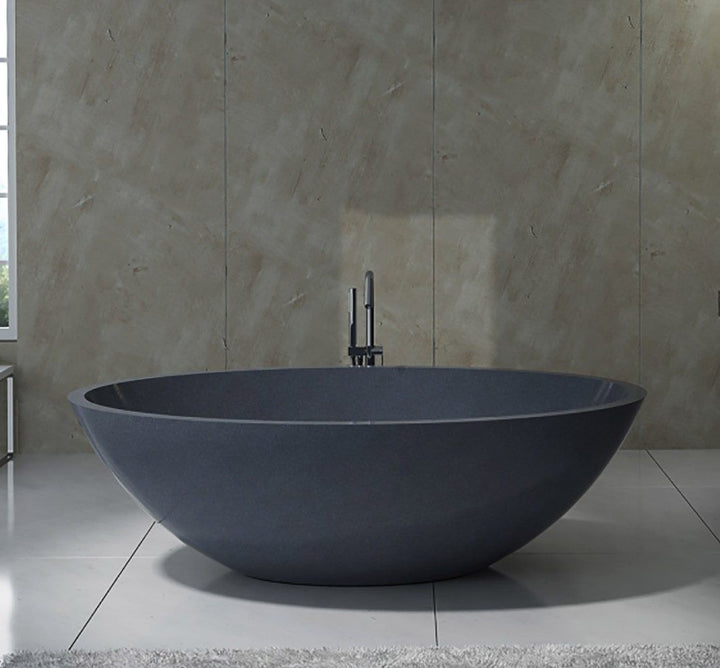 Maddison freestanding bath — bathroom lifestyle