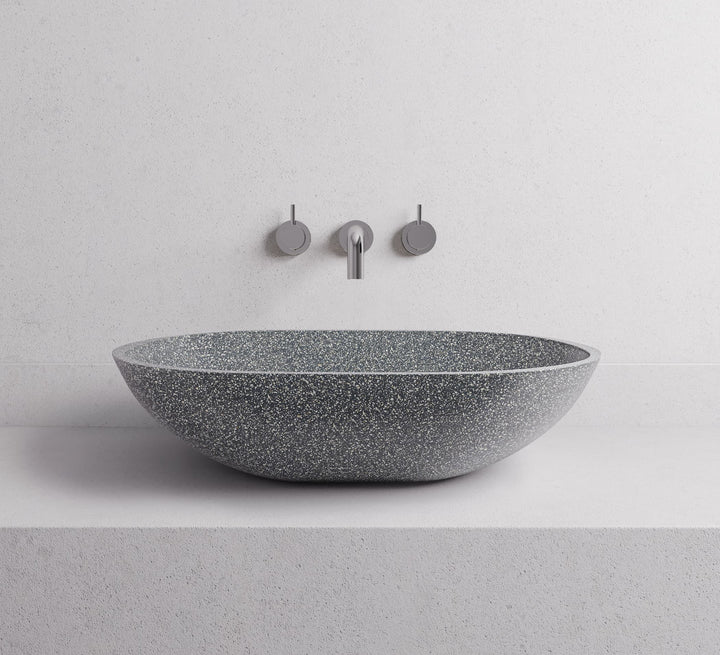 Maeve basin — Grey terrazzo lifestyle