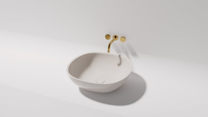 Marcello above counter basin — side view