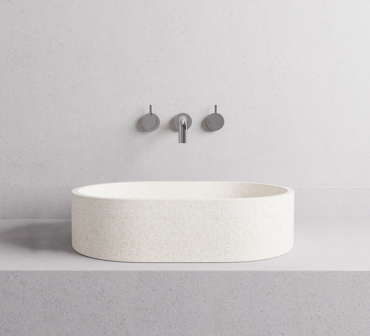 Margo basin - Seamless Edge — White terrazzo lifestyle (small)