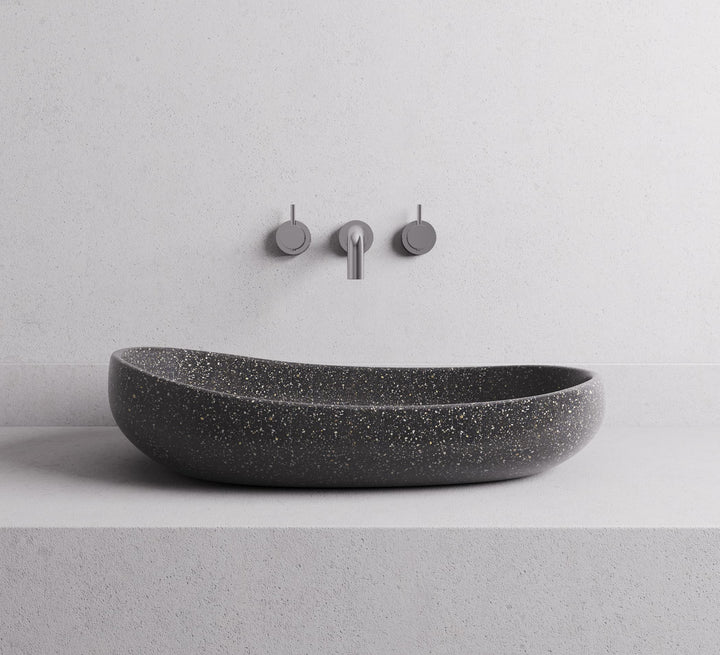 Milla basin — Black terrazzo lifestyle