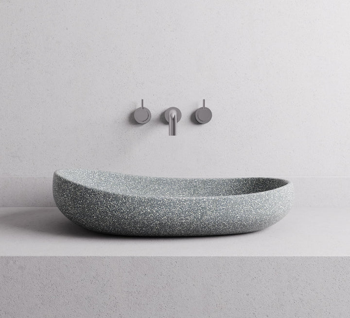 Milla basin — Grey terrazzo lifestyle