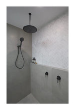 Load image into Gallery viewer, Round Shower Rose 300mm - Matte Black Meir
