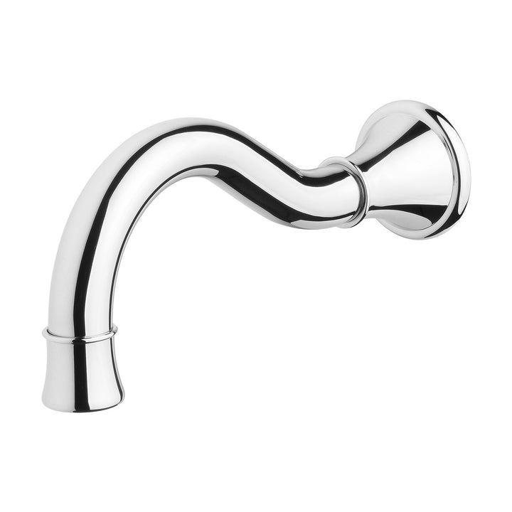 Nostalgia Basin / Bath Outlet 180mm Shepherds Crook - Lead Free - Chrome