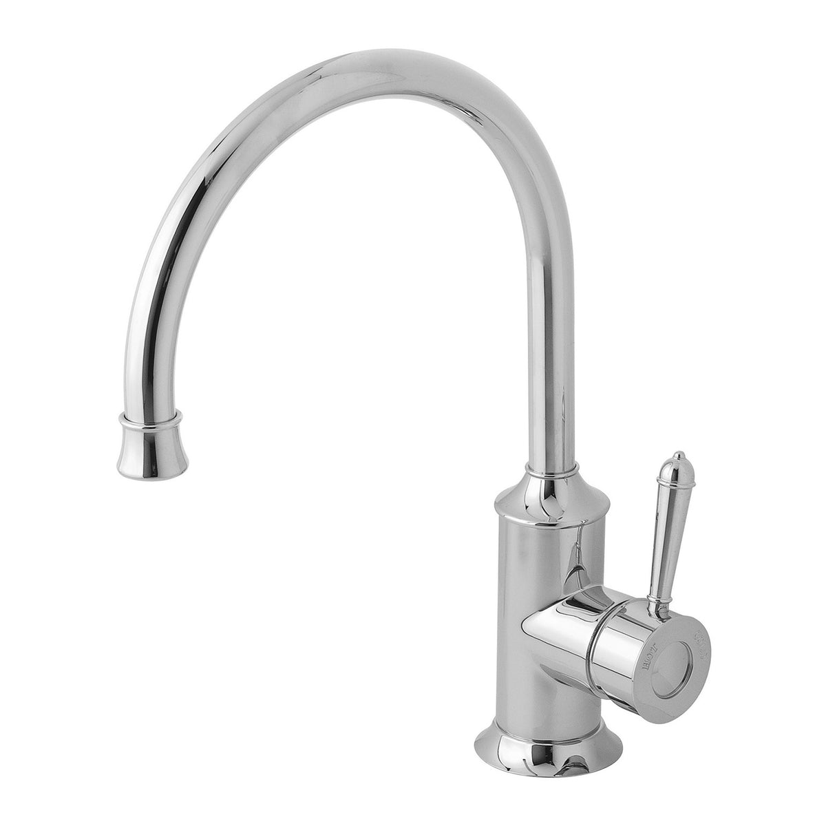 Nostalgia Sink Mixer 220mm Gooseneck - Chrome