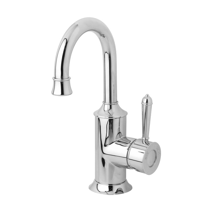 Nostalgia Basin Mixer 120mm Gooseneck - Lead Free - Chrome