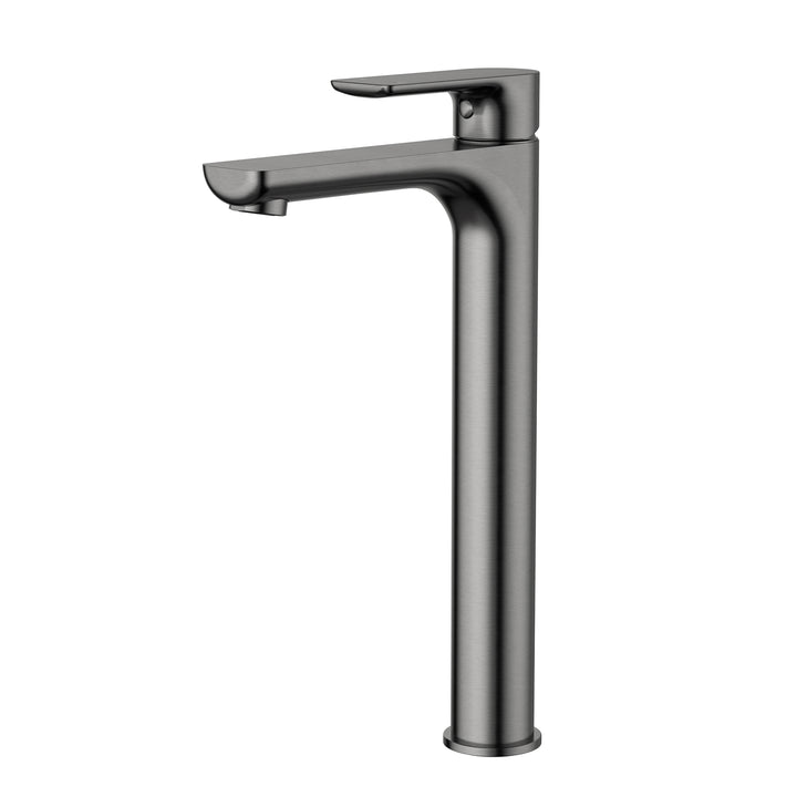 Nova High Rise Basin Mixer - Brushed Gunmetal (NVA002GM)