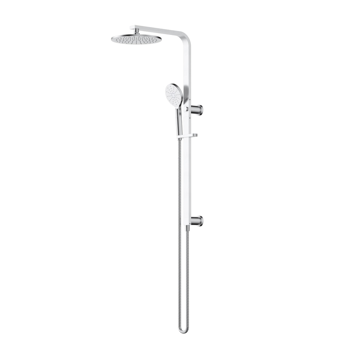 Nova Shower Column Set - Brushed Chrome
