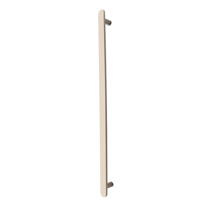 Nova Vertical Heated Towel Rail - Brushed Nickel (NVA100BN)
