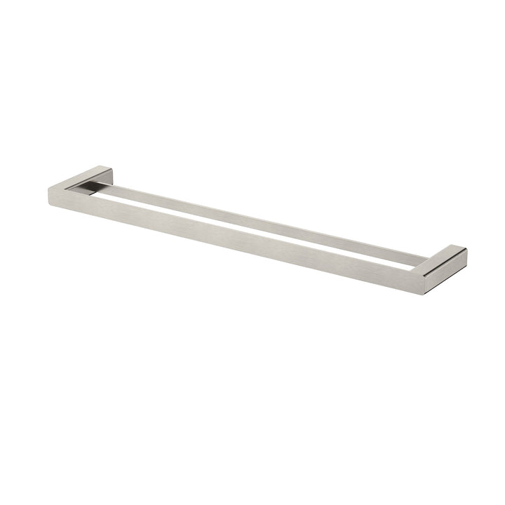 Nova Double Towel Rail 600mm - Brushed Nickel (NVA48BN)