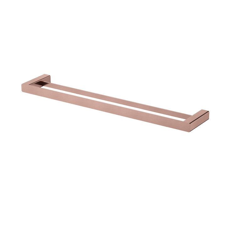 Nova Double Towel Rail 600mm - Champagne (NVA48CM)