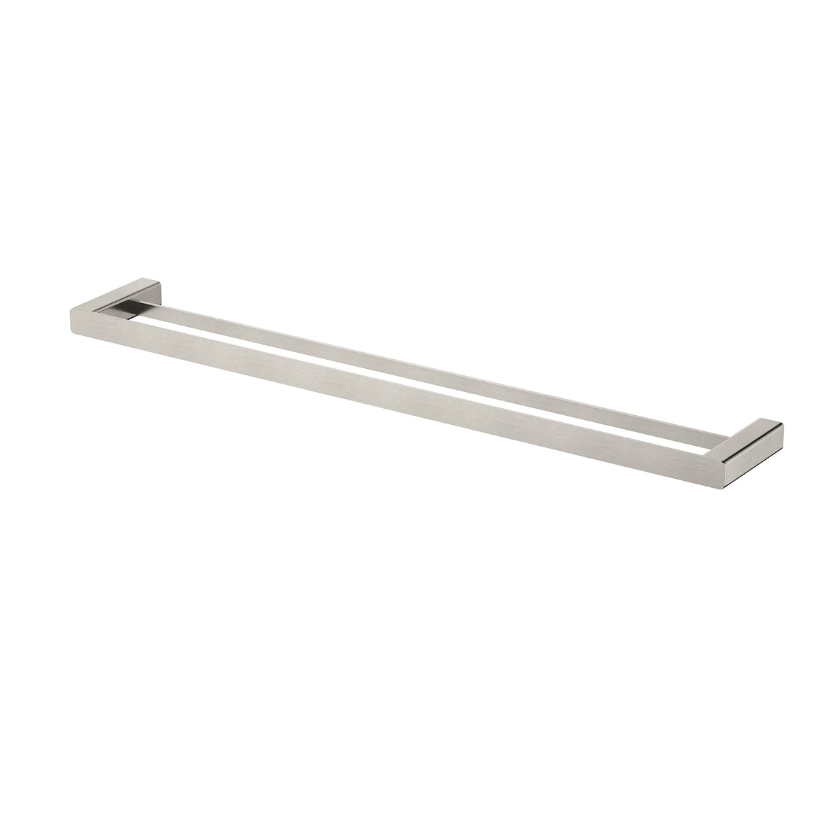 Nova Double Towel Rail 750mm - Brushed Nickel (NVA72BN)