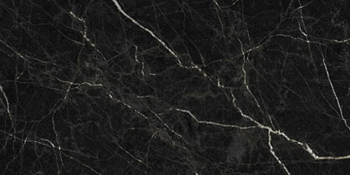 Euromarmo Nero Marquina Porcelain Tile tile face, 600 x 300 mm