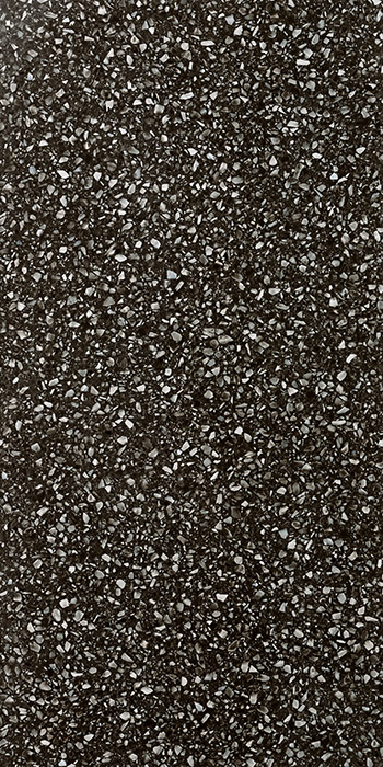 Terrazzo Venezia Nero Porcelain Tile tile face, 1200 x 600 mm
