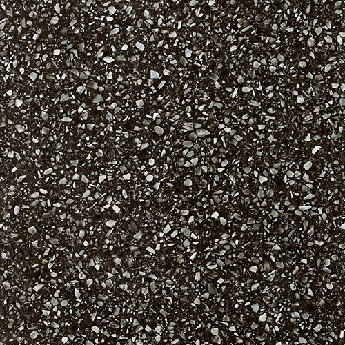 Terrazzo Venezia Nero Porcelain Tile tile face, 600 x 600 mm