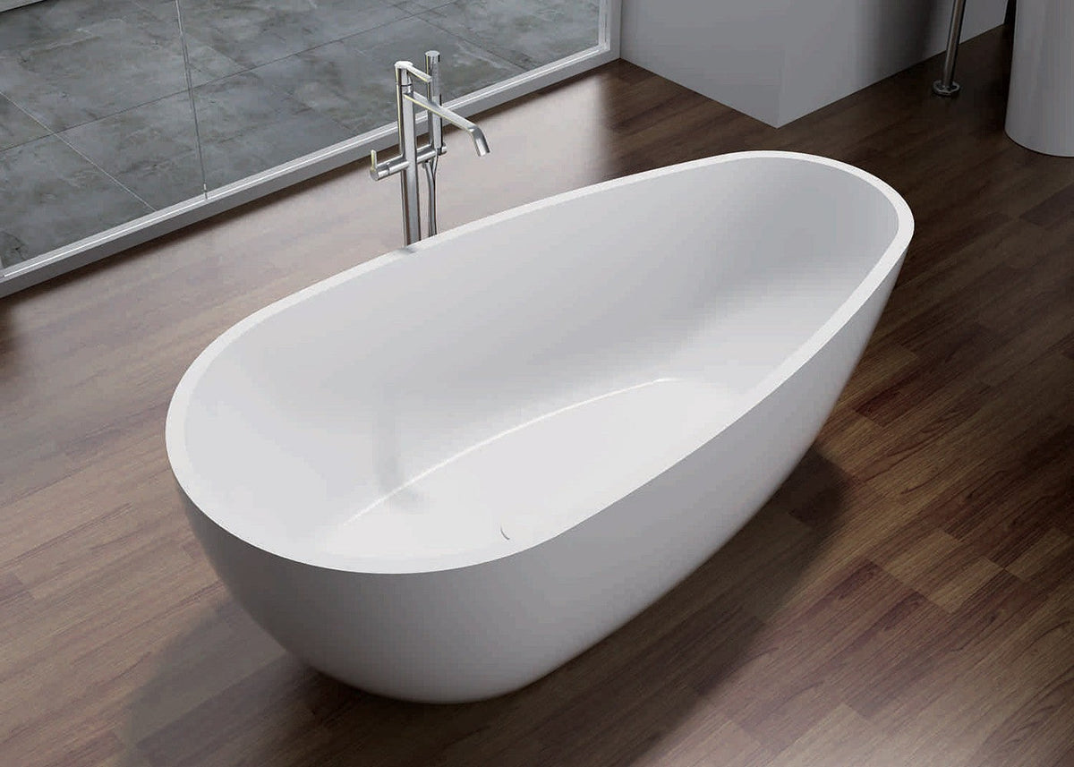 Olivia freestanding bath — bathroom lifestyle