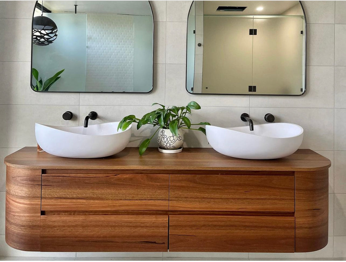 Onda above counter basin — front view