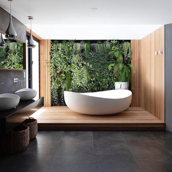 Onda freestanding bath — tub lifestyle