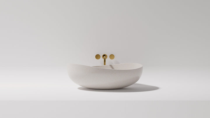 Onda above counter basin — front view