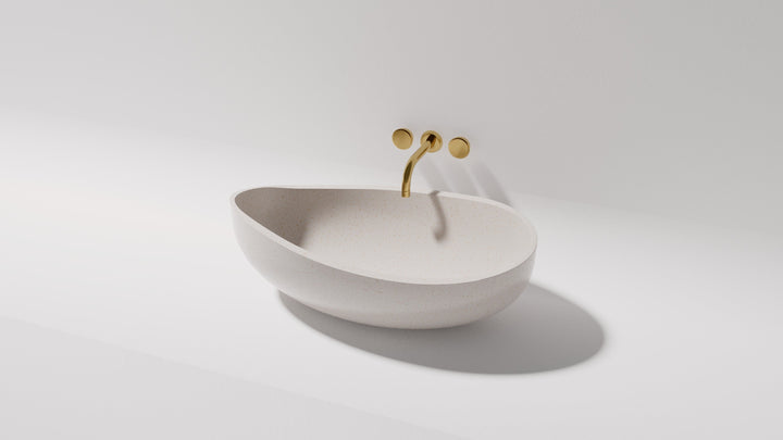 Onda above counter basin — side view