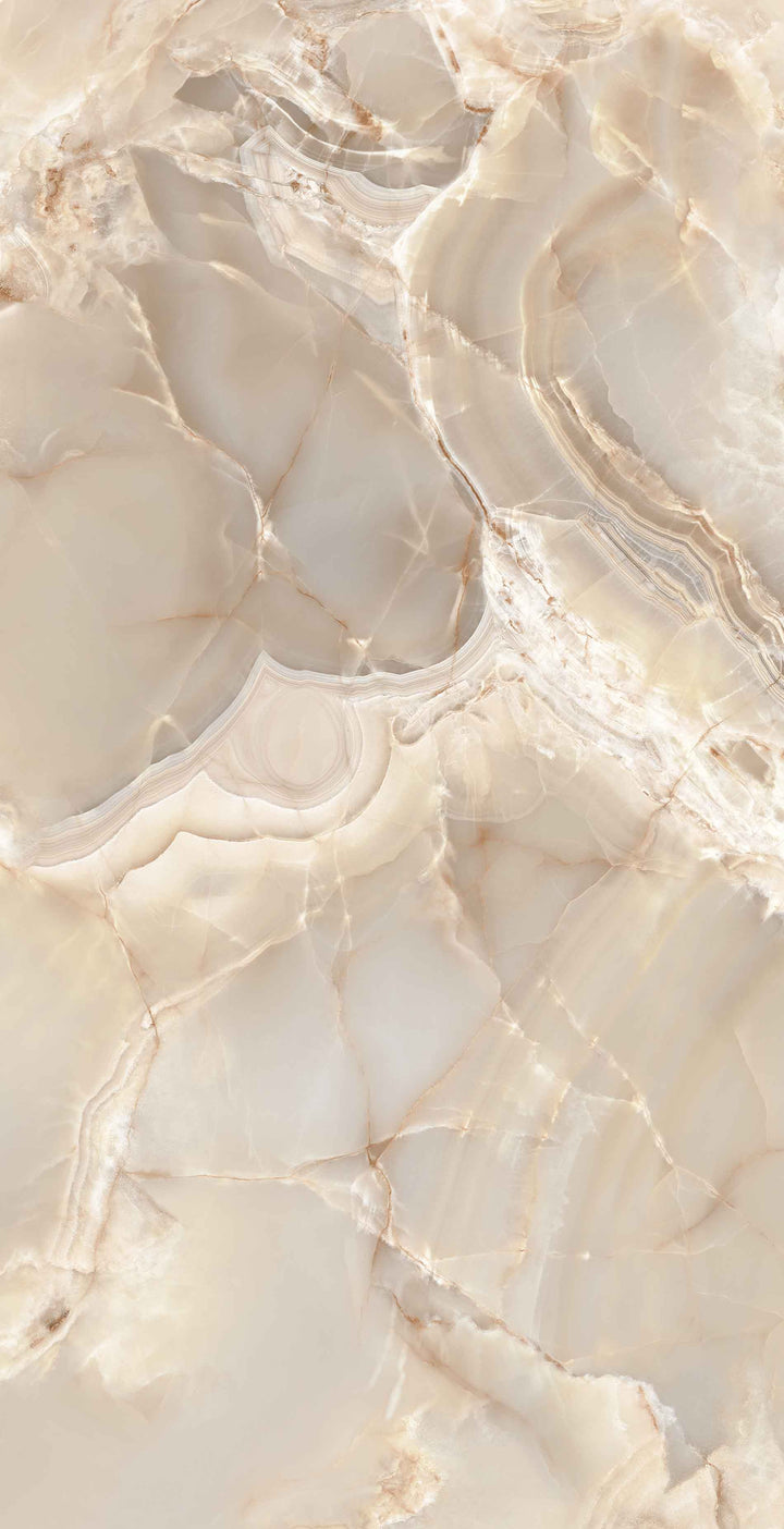 Onice Reale Amber Porcelain Tile tile face, 1200 x 600 mm
