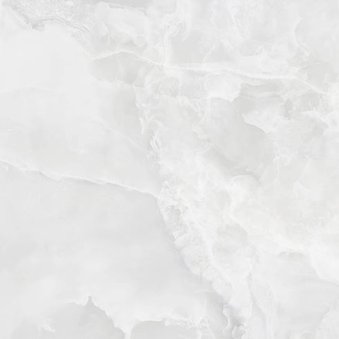Onyx Ice Porcelain Tile tile face, 600 x 600 mm