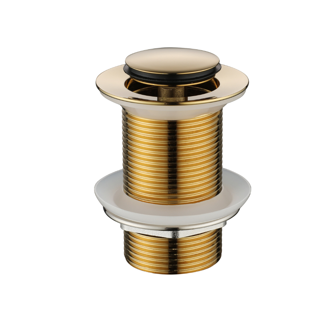 Pop Up Waste 32mm Non-Overflow - Polished Brass (P32PB)
