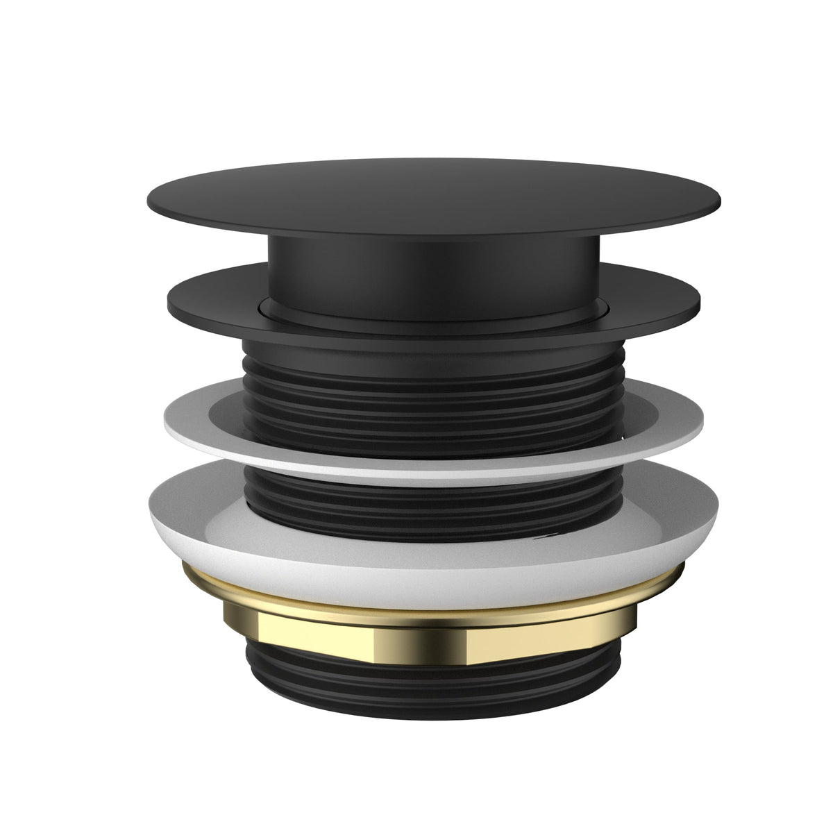 Pop-Up Waste 40mm For Bath - Matte Black (P40BATHBK)