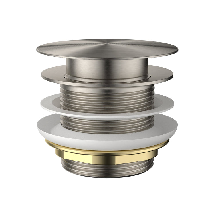 Pop-Up Waste 40mm For Bath - Warm Brushed Nickel (P40BATHBN)