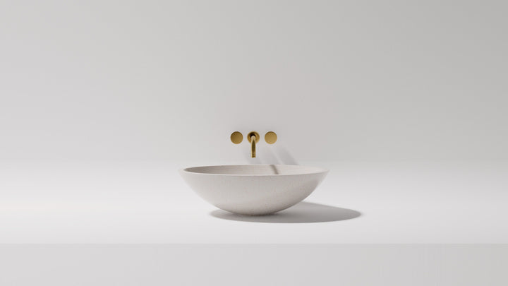 Pearl above counter basin — front view