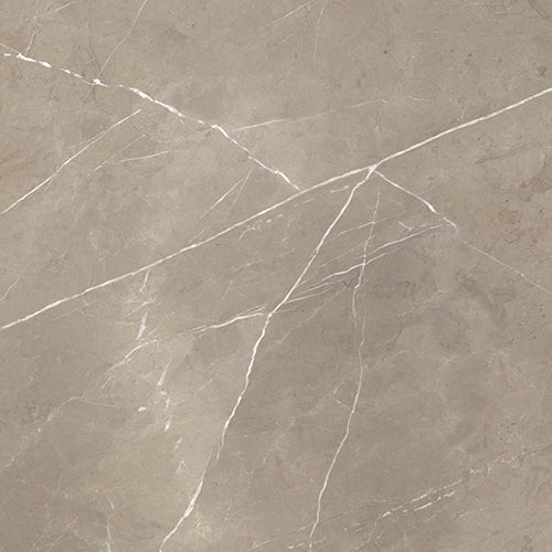 Superb Marble Pietra Taupe Porcelain Tile tile face, 610 x 610 mm