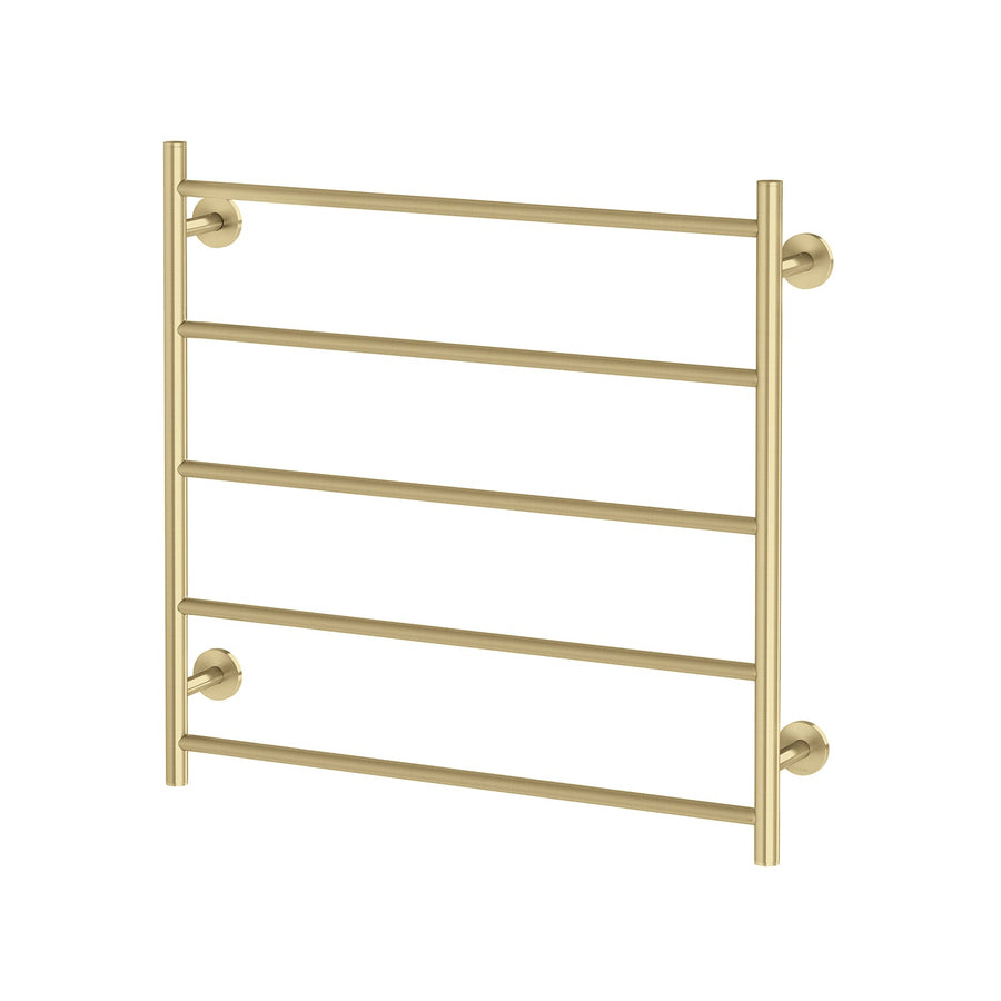 Radii Heated Towel Ladder 750mm x 740mm - Brushed Gold
