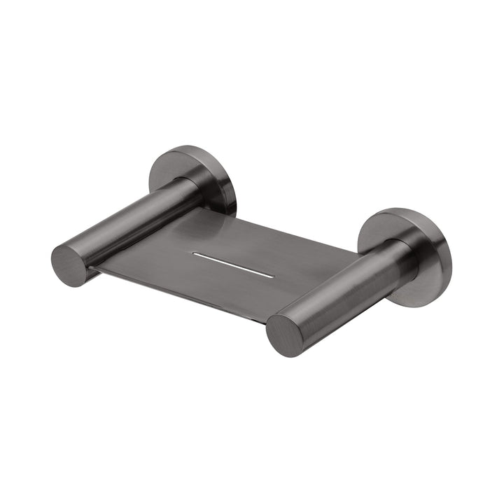 Radii Soap Dish Holder - Brushed Carbon