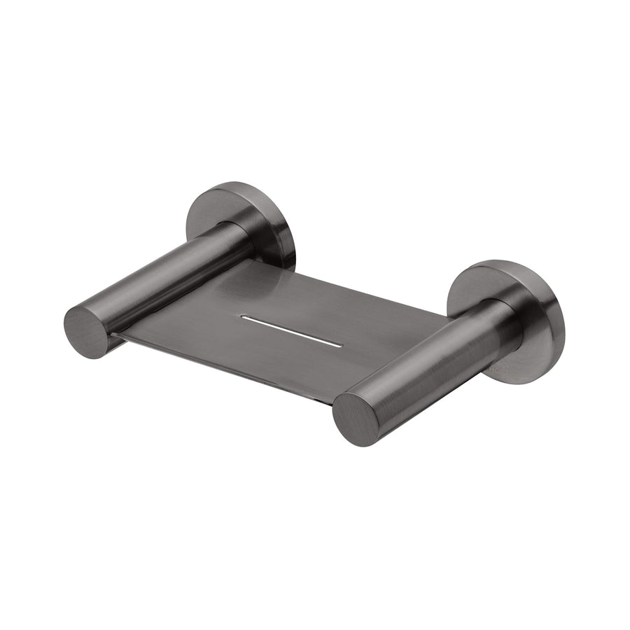 Radii Soap Dish Holder - Brushed Carbon