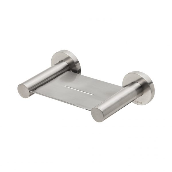 Radii Soap Dish Holder - Brushed Nickel