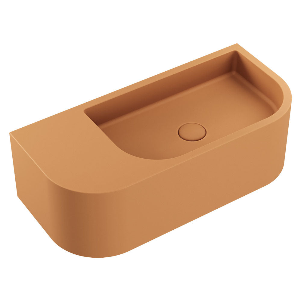 Blanca Concrete Wall Basin - Tuscan