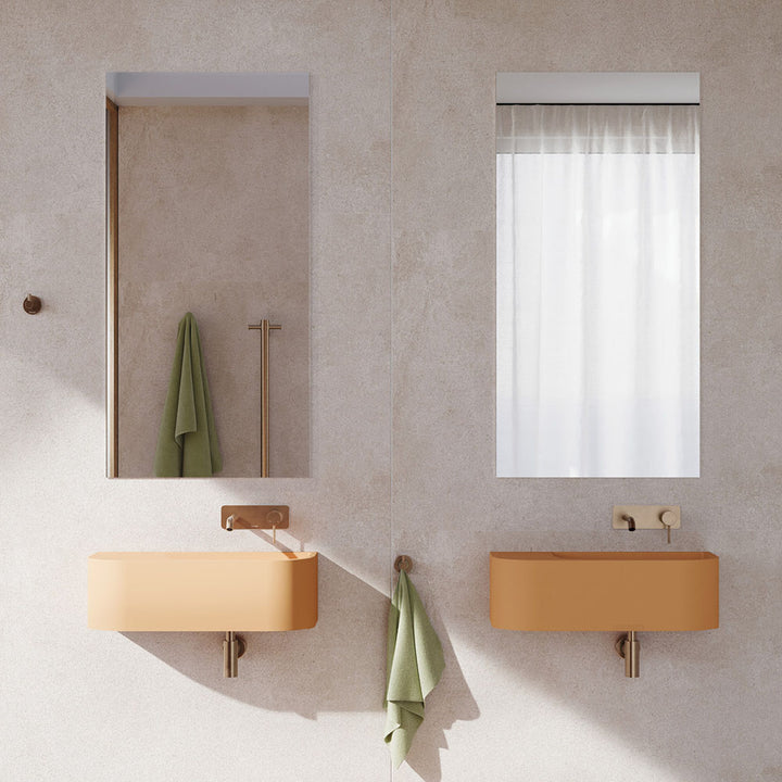 Blanca Concrete Wall Basin - Tuscan