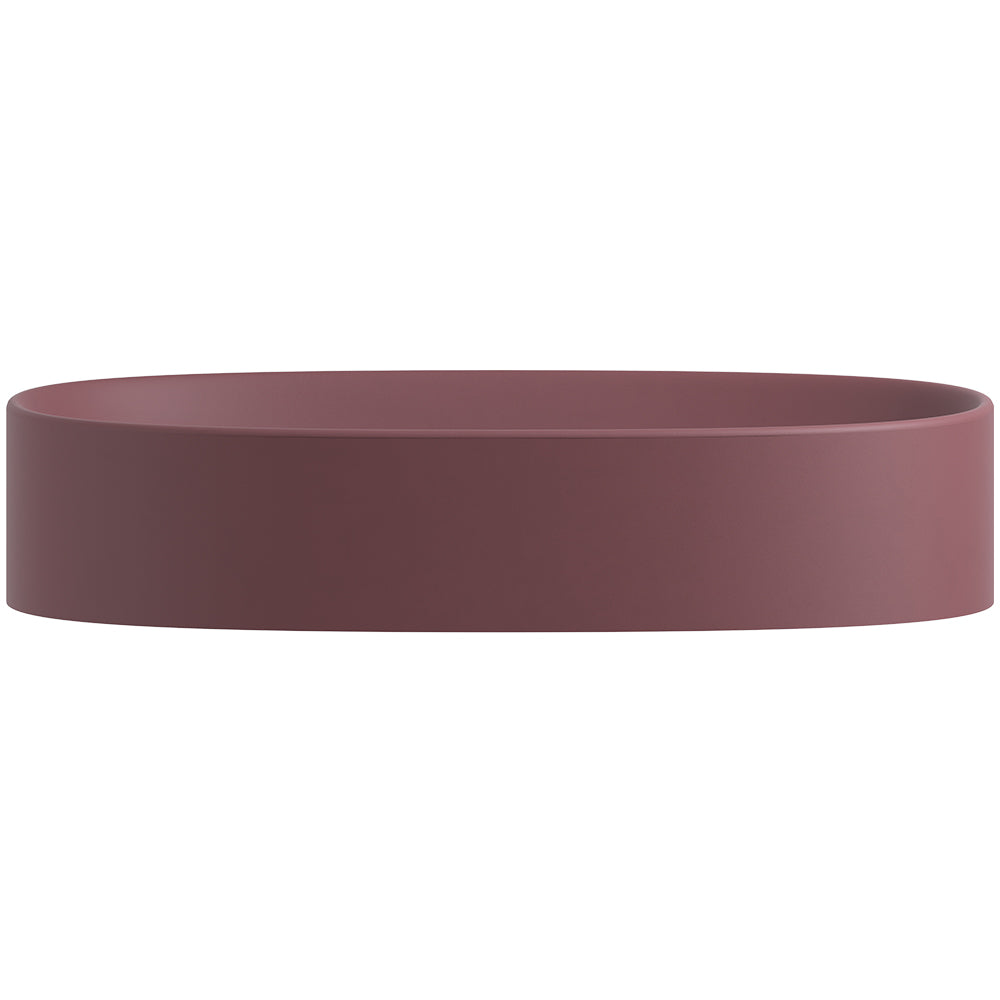 Paloma Pill Concrete Wall Hung Basin - Mulberry