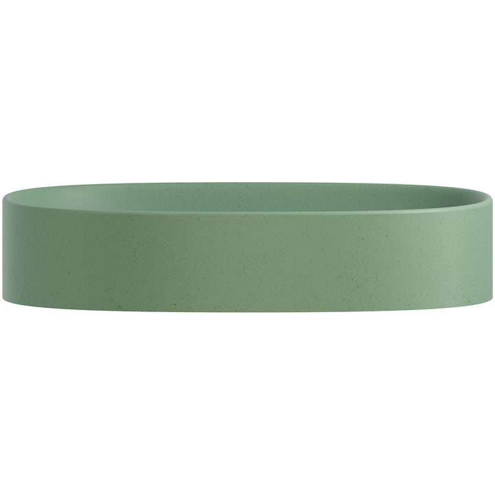 Paloma Pill Concrete Wall Hung Basin - Sage