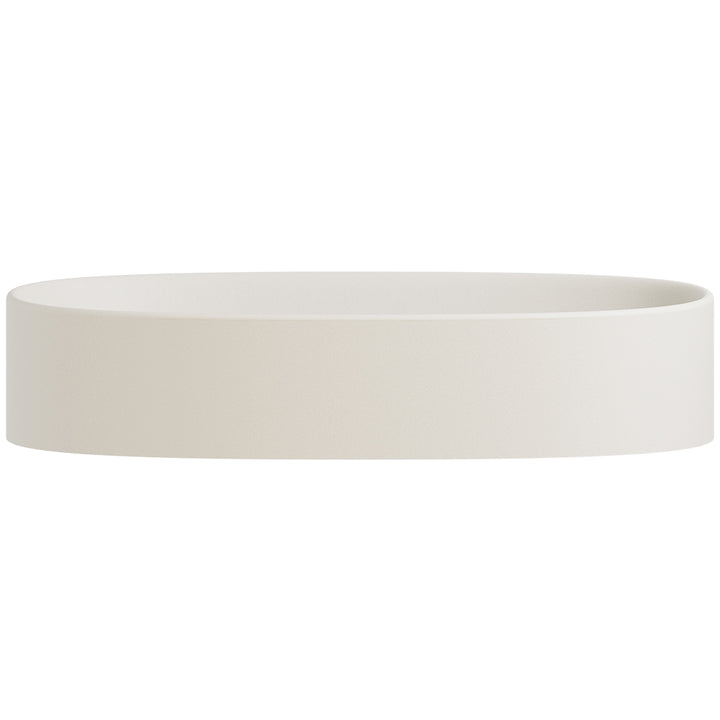 Paloma Pill Concrete Wall Hung Basin - Warm White