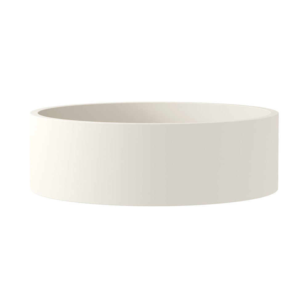 Jada Round Concrete Above Counter Basin - Warm White