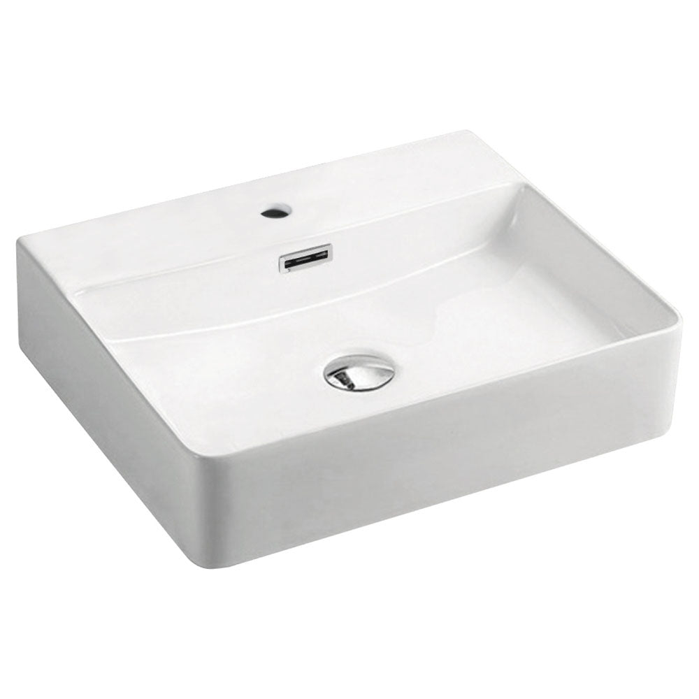 Petra Above Counter Basin - Gloss White
