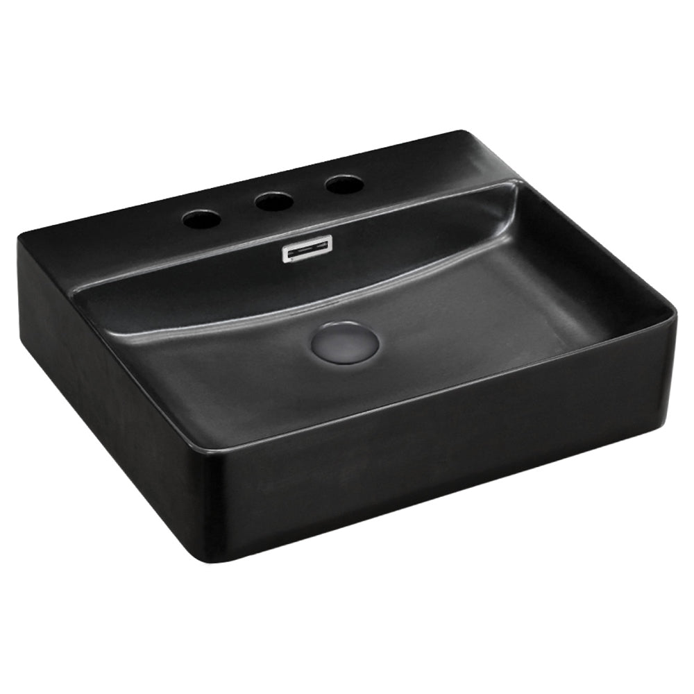 Petra Above Counter Basin - Matte Black